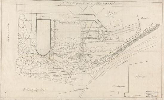 Situasjonsplan for Restaurant Skansen