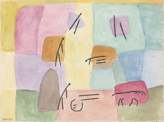 Våronn. Abstrahert komposisjon