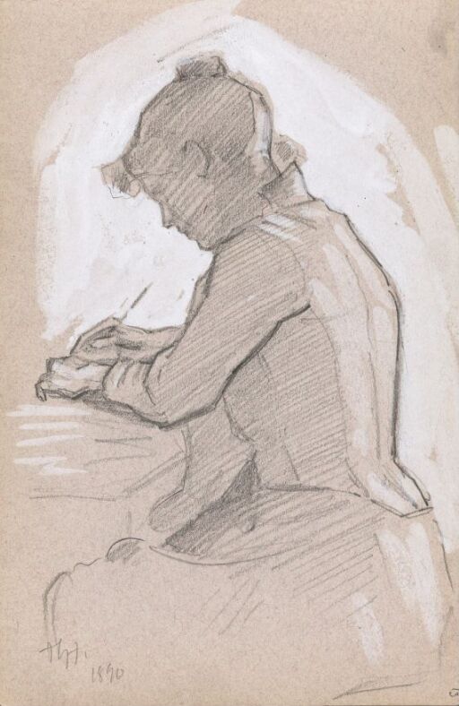 Woman at a Desk