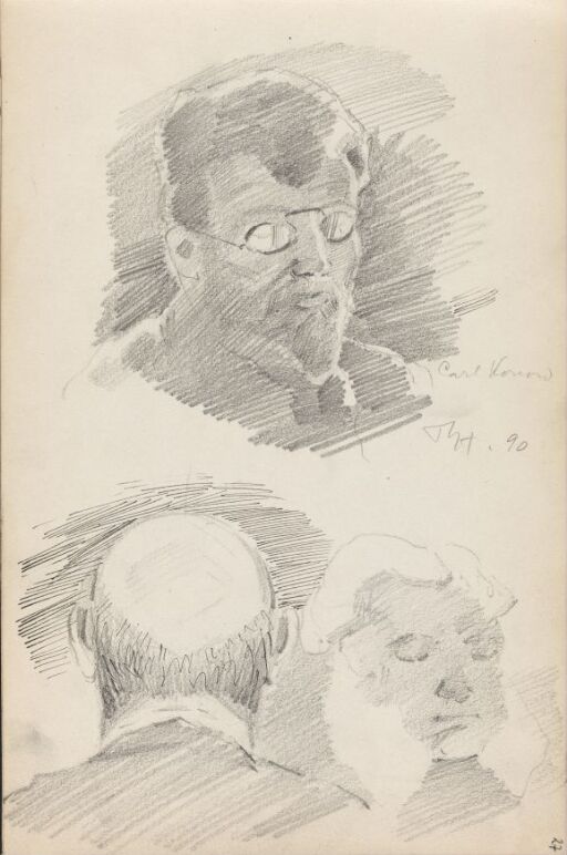 Karl Konow; Studies of Heads