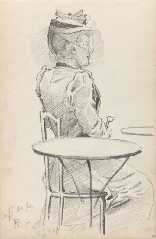Woman, Café de la Régence