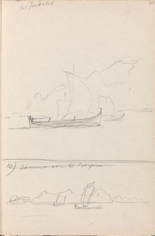 Coastal Landscape with Nordland Boats