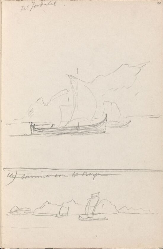 Coastal Landscape with Nordland Boats