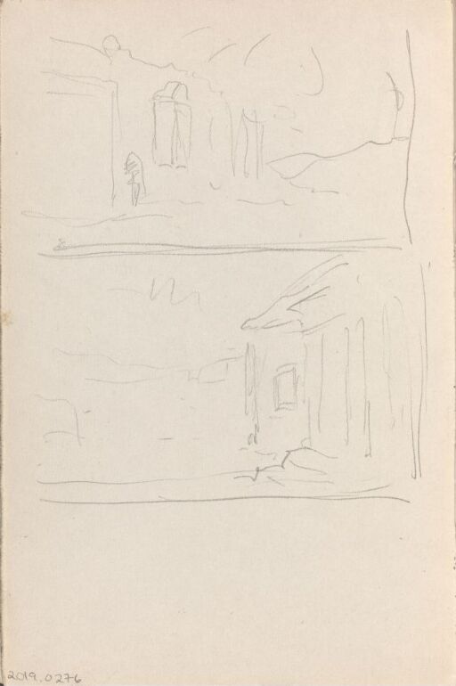 Sketches of Landscapes with Houses