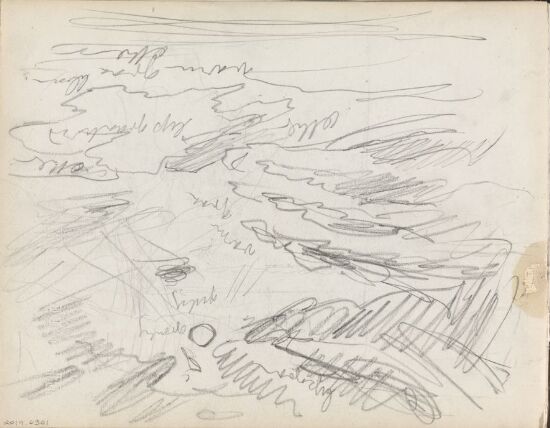 Cloud Study with Colour Annotations