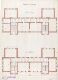 Floor plans for a school building