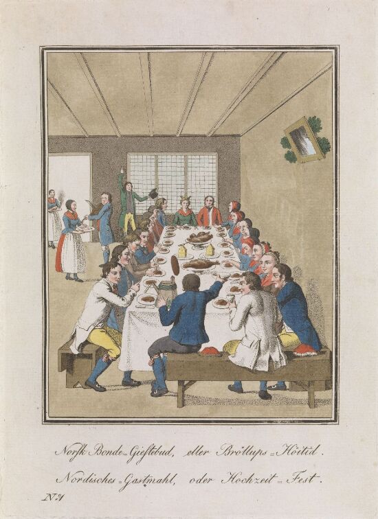 Norsk bondegjestebud, eller bryllupsfest