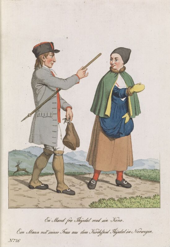 Mann og kvinne fra Tydal