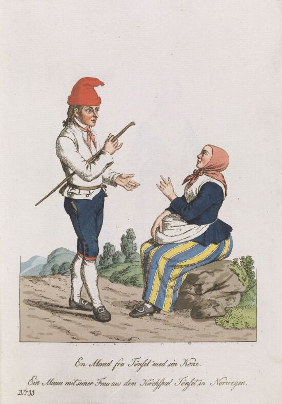 Man and Woman from Tynset