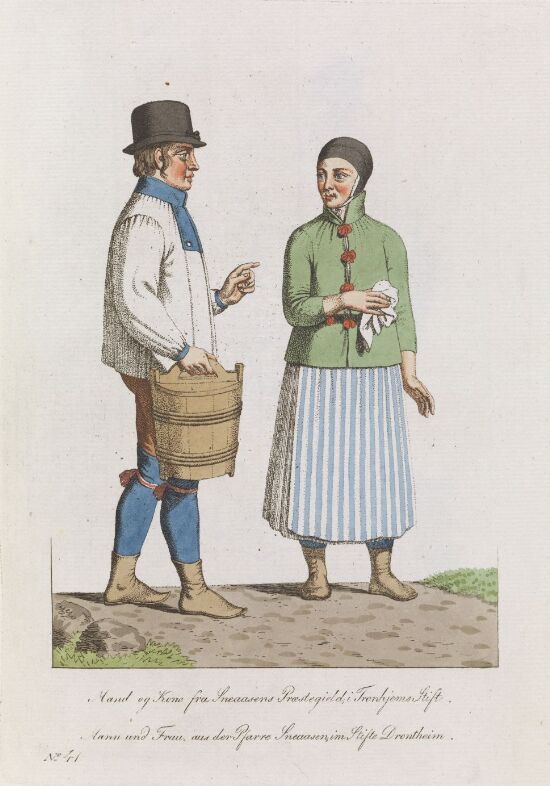 Mann og kvinne fra Snåsa