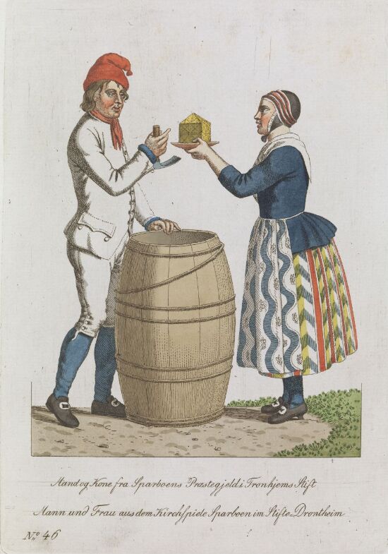 Mann og kvinne fra Sparbu