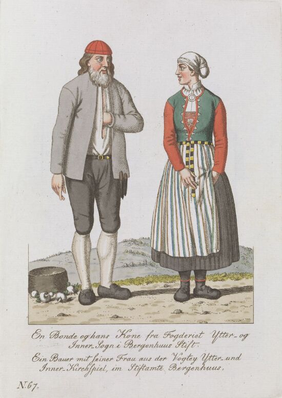 Peasants from Vik in Sogn