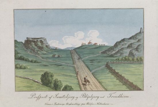 Svarsberget og Blyberget ved Trondheim