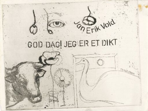 Illustration for Jan Erik Vold, "Goddag! Jeg er et dikt"