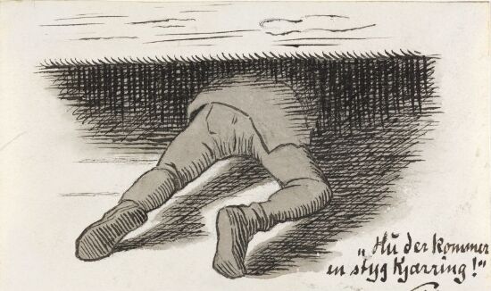 Mor der kommer en kjærring. Til "Svartedauen", 1900