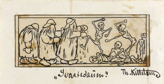 Hun farer landet rundt. Til "Svartedauen", 1900