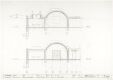 Mortuary at Asker Crematorium, section drawing