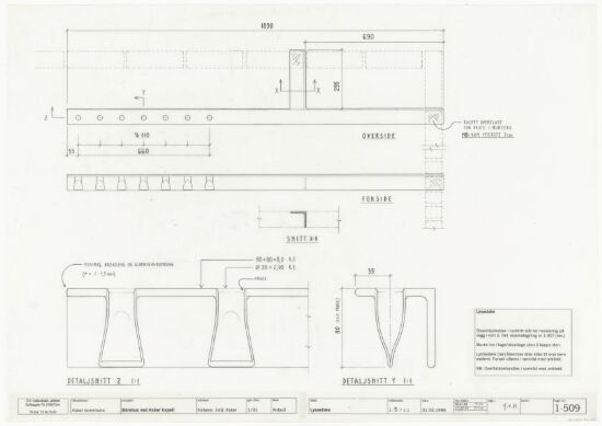 Bårehus ved Asker krematorium, lysestake