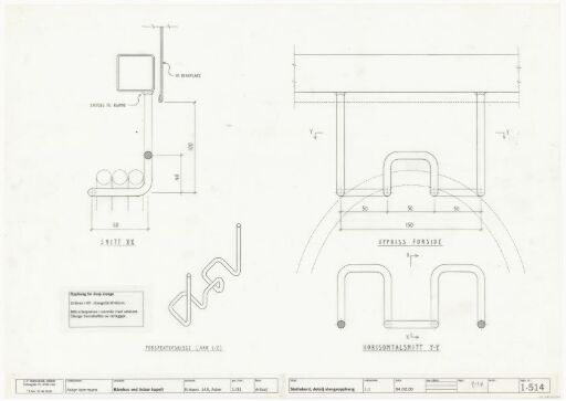 Mortuary by Asker Crematorium, hose mount on table