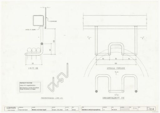 Mortuary by Asker Crematorium, hose mount on table