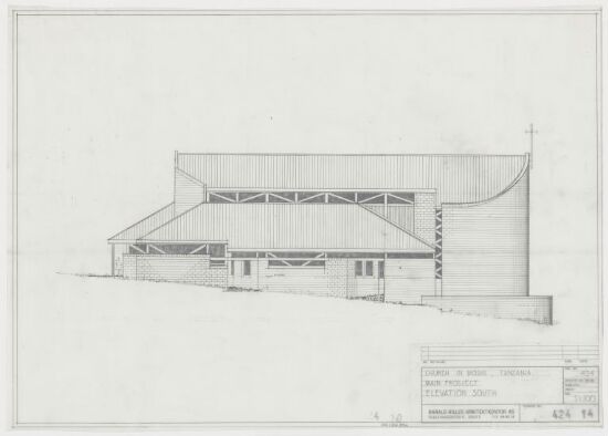 Church in Moshi, south elevetaion