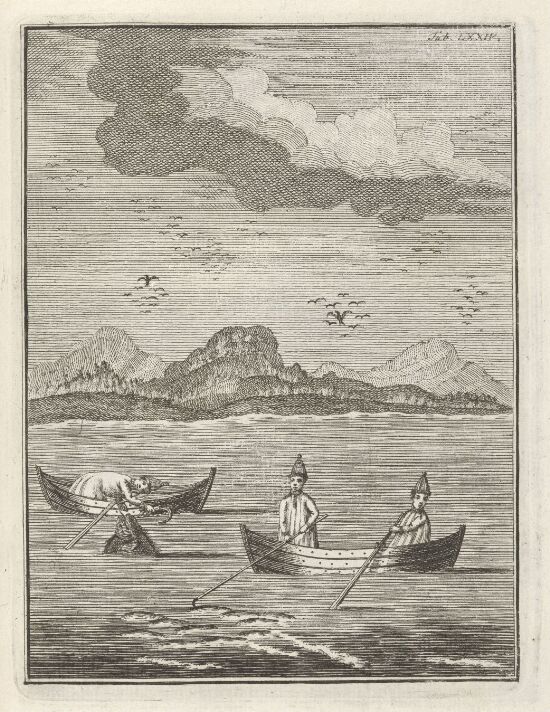 Fishing with Gaff Hook