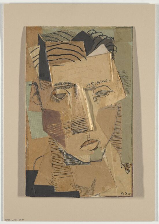 Selvportrett i collage