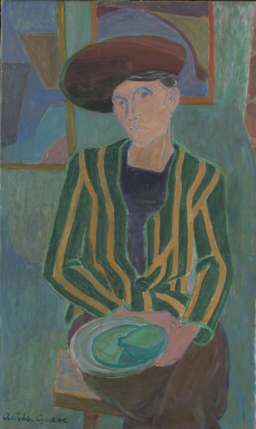Portrett av kunstneren Ragnhild Kaarbø