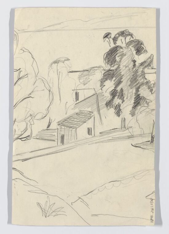 Landscape with Houses and Trees