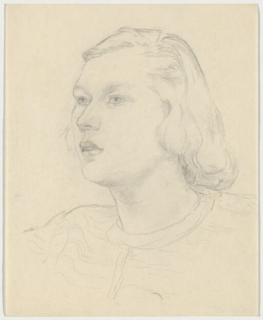 Portrait of a Woman in three-quarter profile