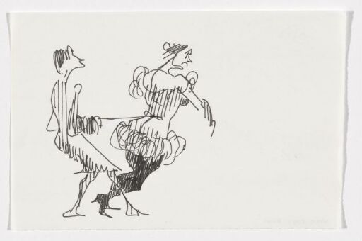 Kledi mine. Idéskisse til vignett Håvamål