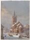 Grønland kirke i vinterstemning