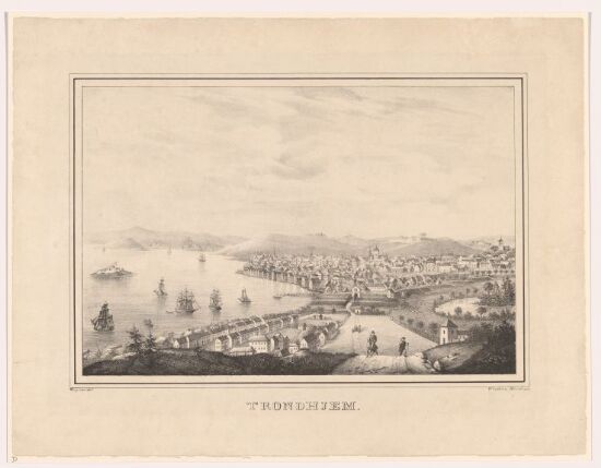 Utsikt over Trondhjem