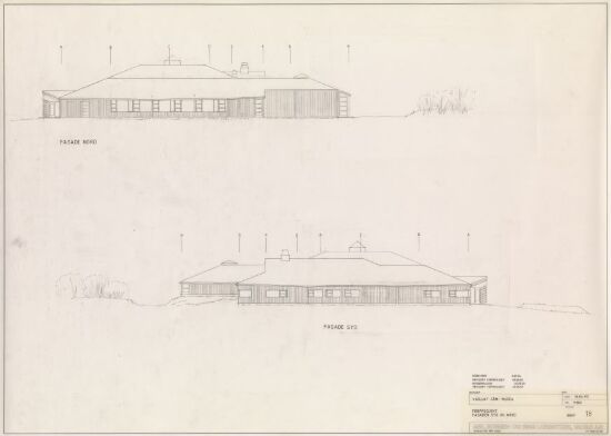Varanger Sámi Museum, north and east elevation