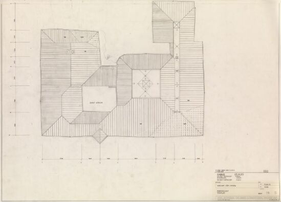 Varanger Sámi Museum, roof plan