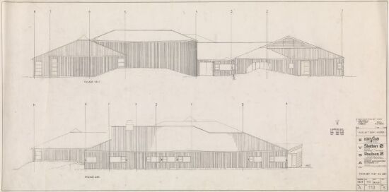 Varanger Sámi Museum, west and south elevation
