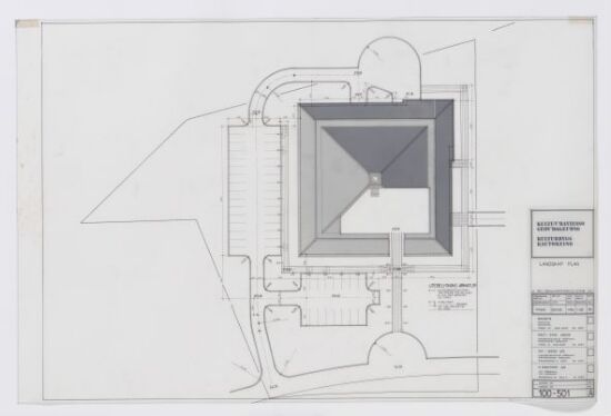 Kautokeino Kulturbygg, landscape plan
