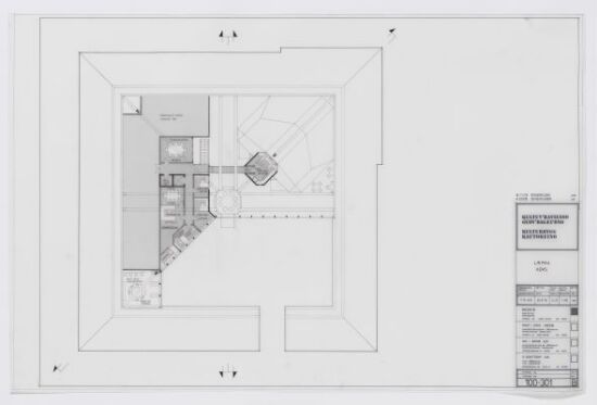 Kautokeino Kulturbygg, loft plan