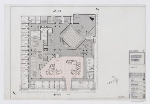 Kautokeino kulturbygg, plantegning