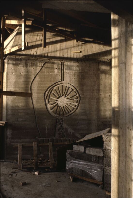 Kautokeino Kulturbygg, foto fra byggeplassen