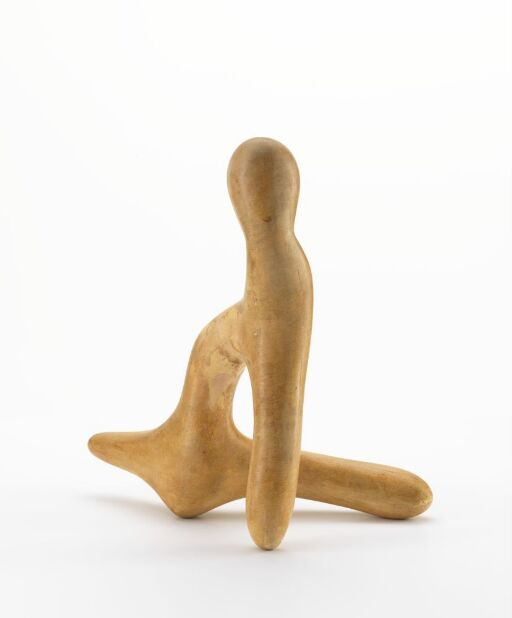 Liten figur kalt "Egyptisk kvinne"