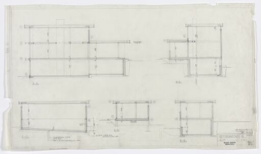 Own house, cross sections