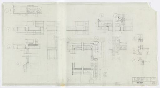 Own house, detailed sections