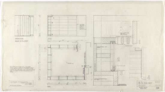 Holmsbu billedgalleri. Skjema hyller.