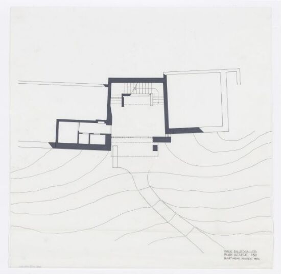 Museum i Vinje, plan av underetasjen