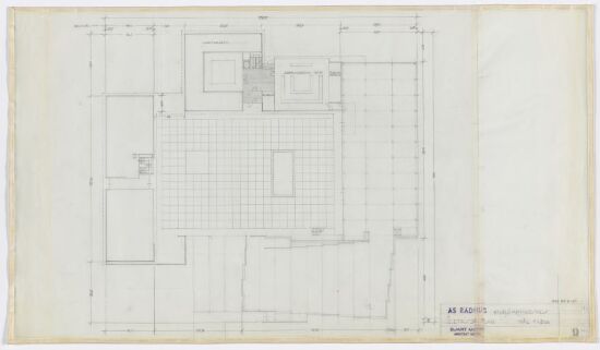 Ås rådhus, plan av første etasje