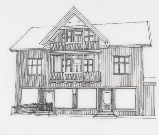 Registreringstegning for reguleringsplan for Vålebru (senere Ringebu)