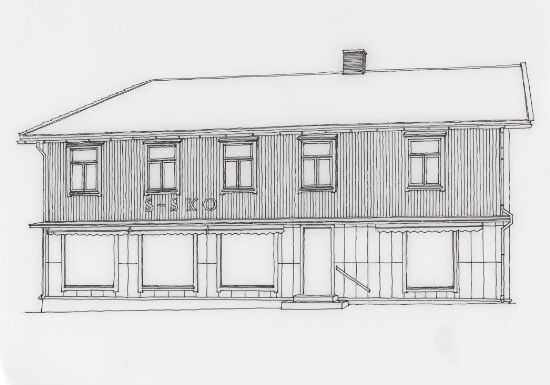 Registreringstegning for reguleringsplan for Vålebru (senere Ringebu)