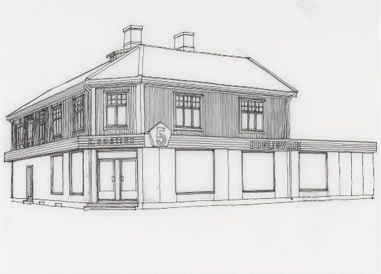 Registreringstegning for reguleringsplan for Vålebru (senere Ringebu)