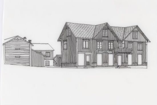 Registreringstegning for reguleringsplan for Vålebru (senere Ringebu)